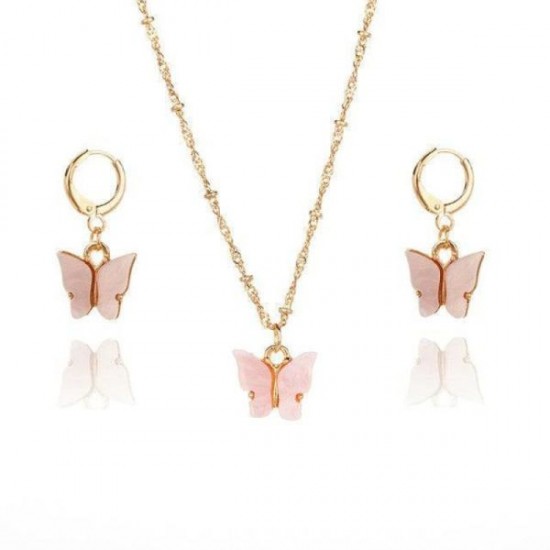 Wholesale Color Pendant Necklace Set Wholesale Color Pendant Necklace Set